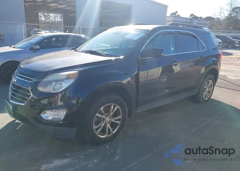 2016 Chevrolet Equinox Lt из США, поврежденный, VIN 2GNALCEKXG1171755